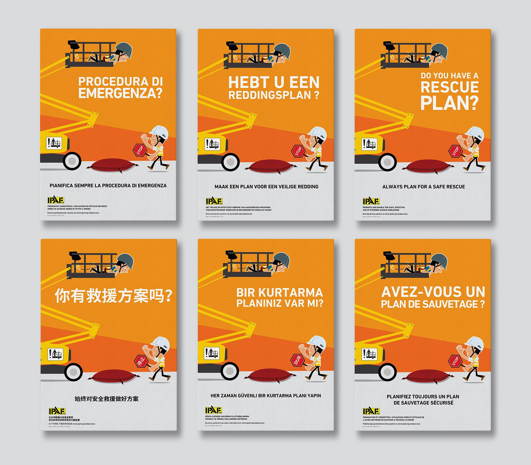 6x posters multilanguage