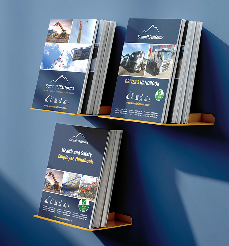 Corporate brochure design for Summit Platforms