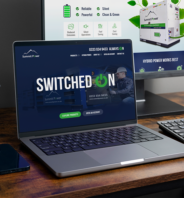 Website creation for Powered Access Hire Company