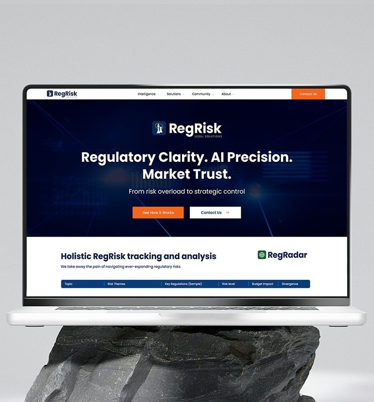 Website development for RegRisk Legal Solutions