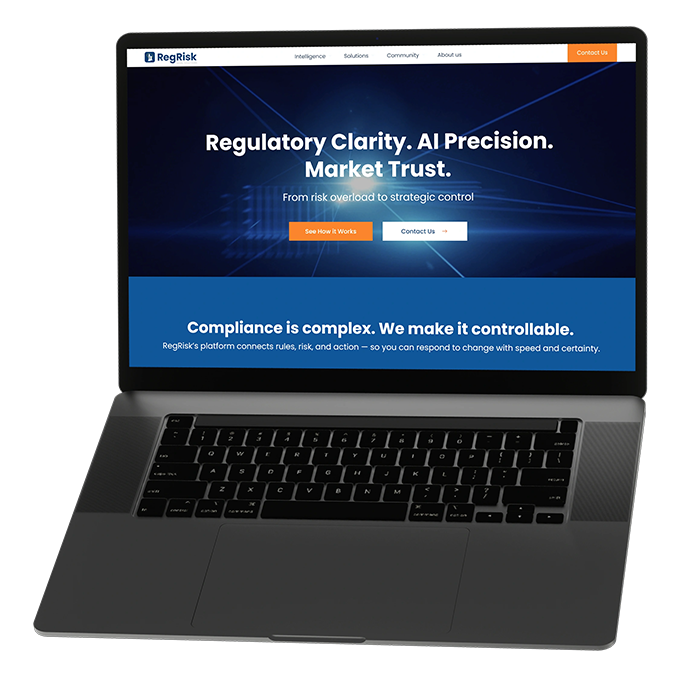 RegRisk solutions - understanding vision