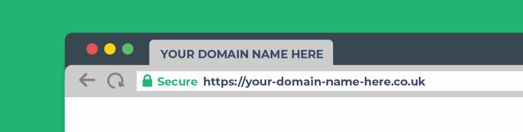 Secured with SSL Certificate