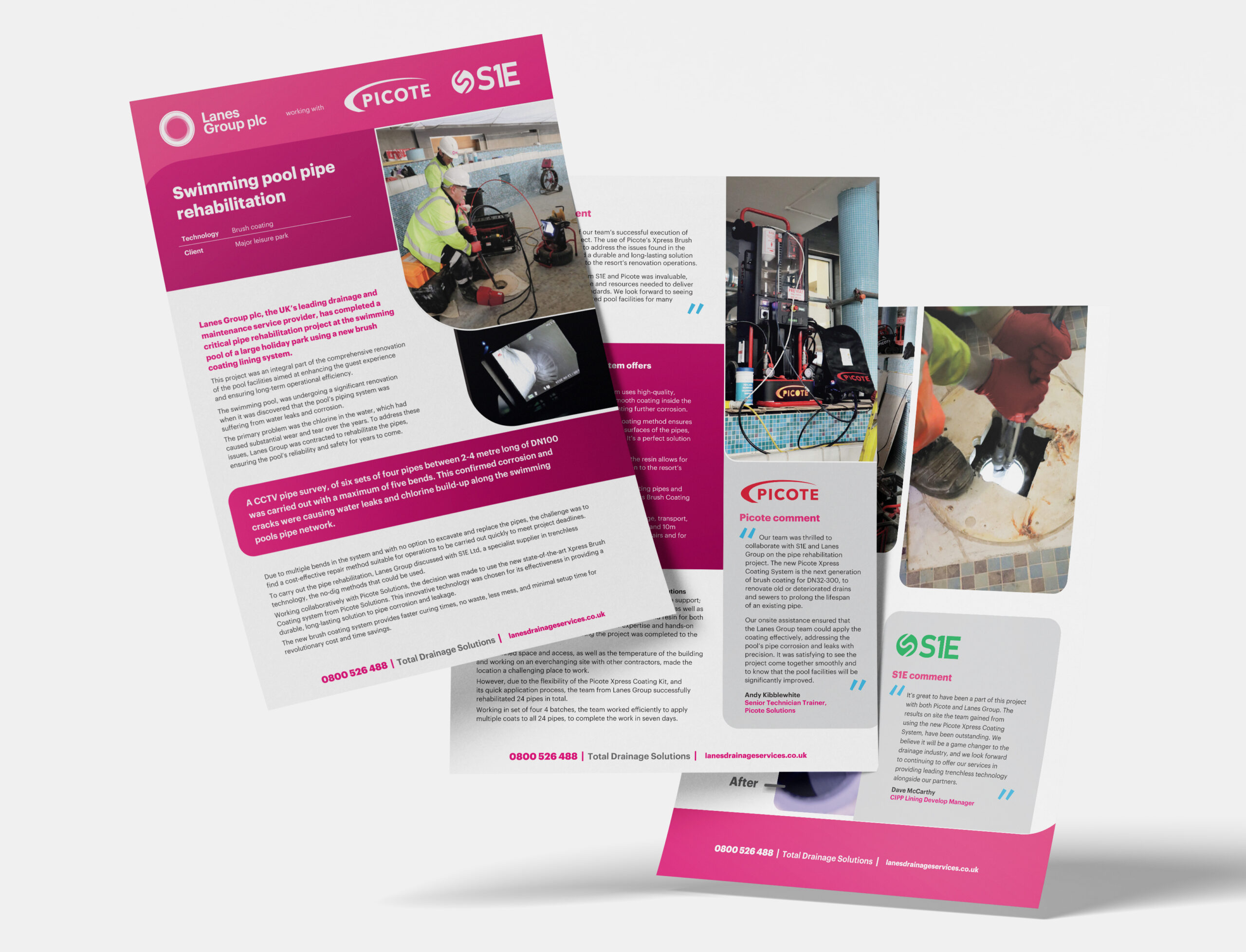 Case Study for Brush coating for Lanes Groupg for Lanes Grouphe document Main