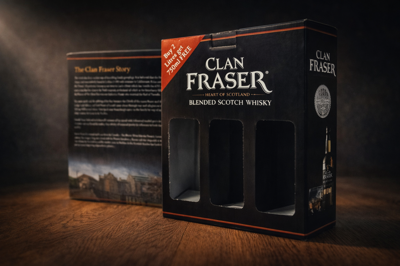 Clan Fraser Whiskey Box