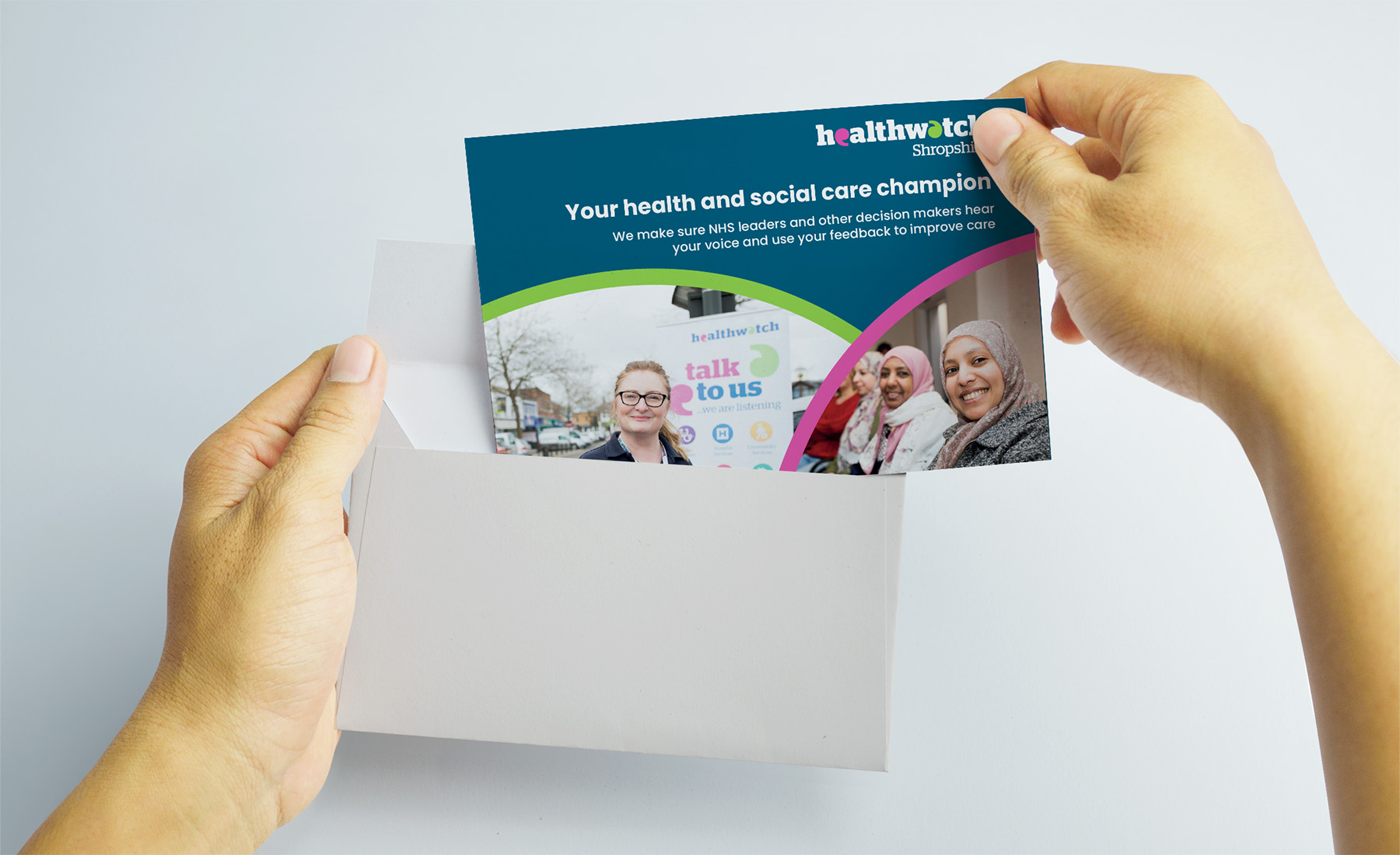 Healthwatch Poscard