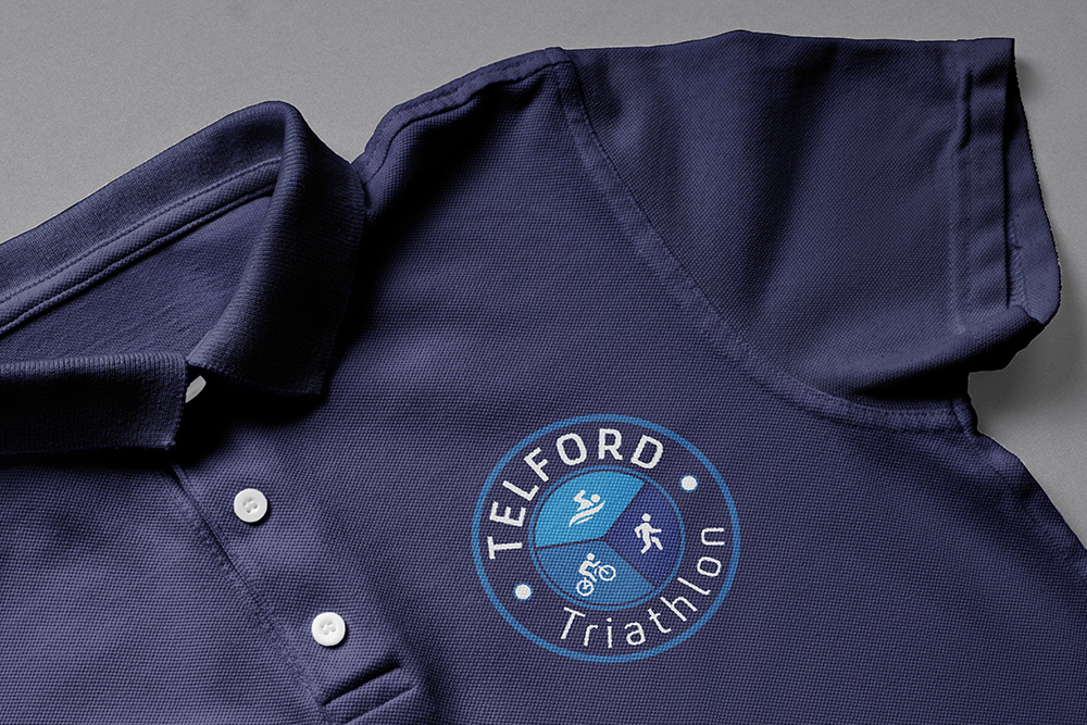 Telford Tri LOGO Polo