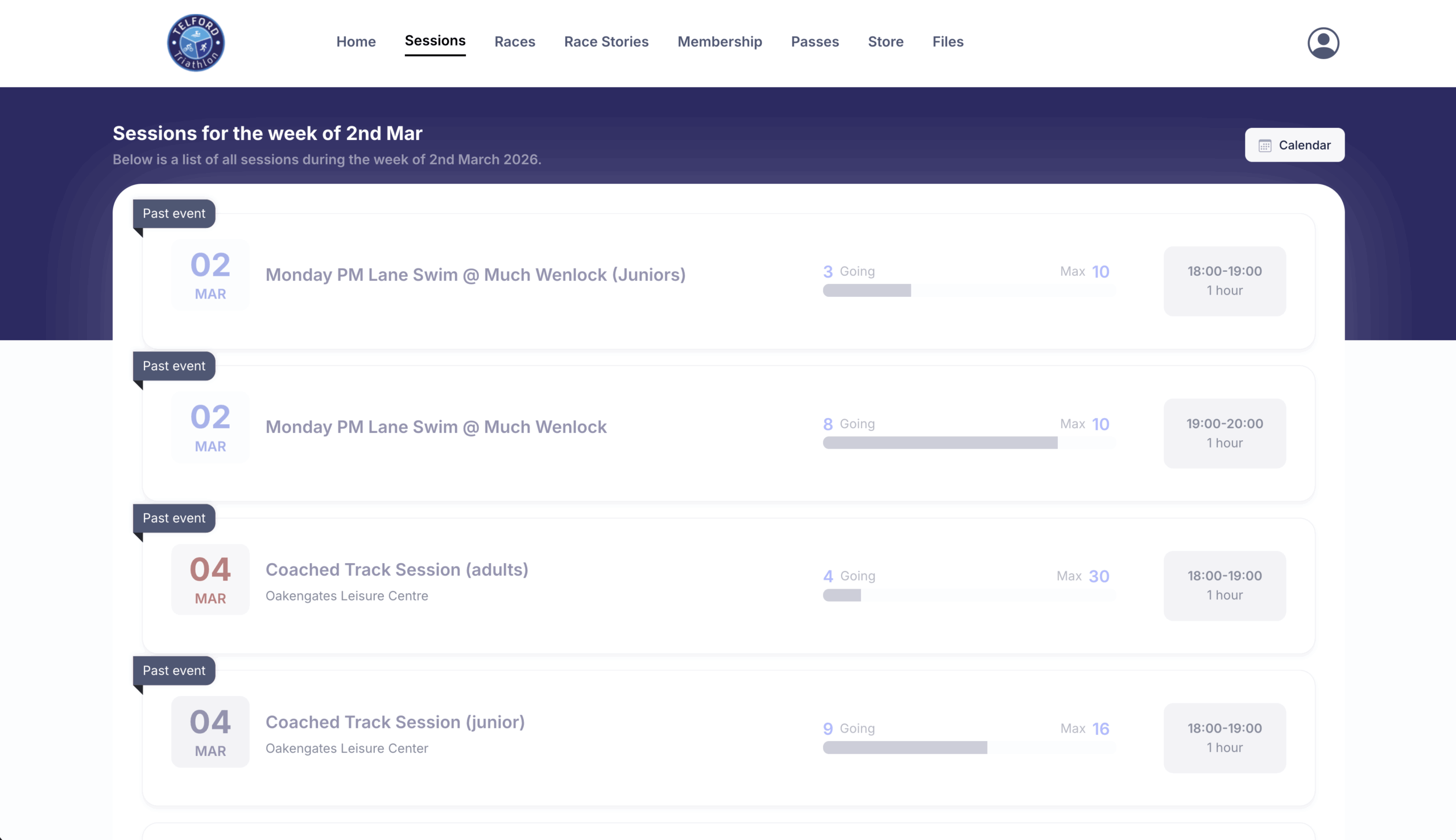 Telford Tri LOGO in use