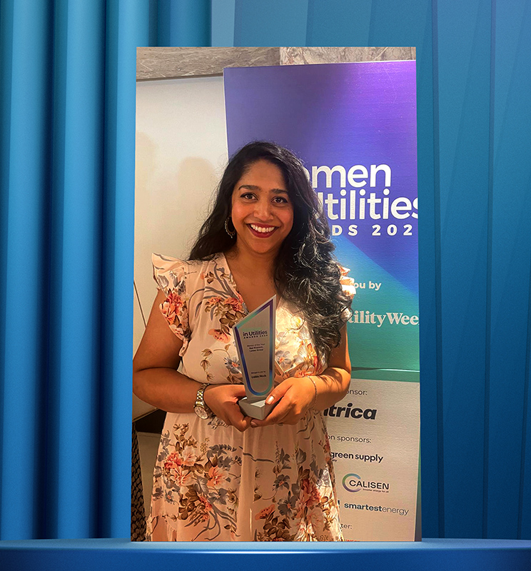 Writing & submission of entry for Women in Utilities Awards