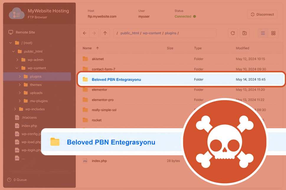 Fake WordPress PBN plugin hides malware in the database