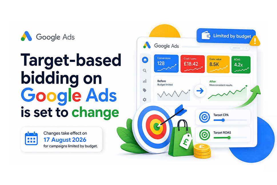 Target based bidding on Google Ads is set to change 