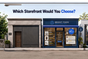 Which store front are you choosing