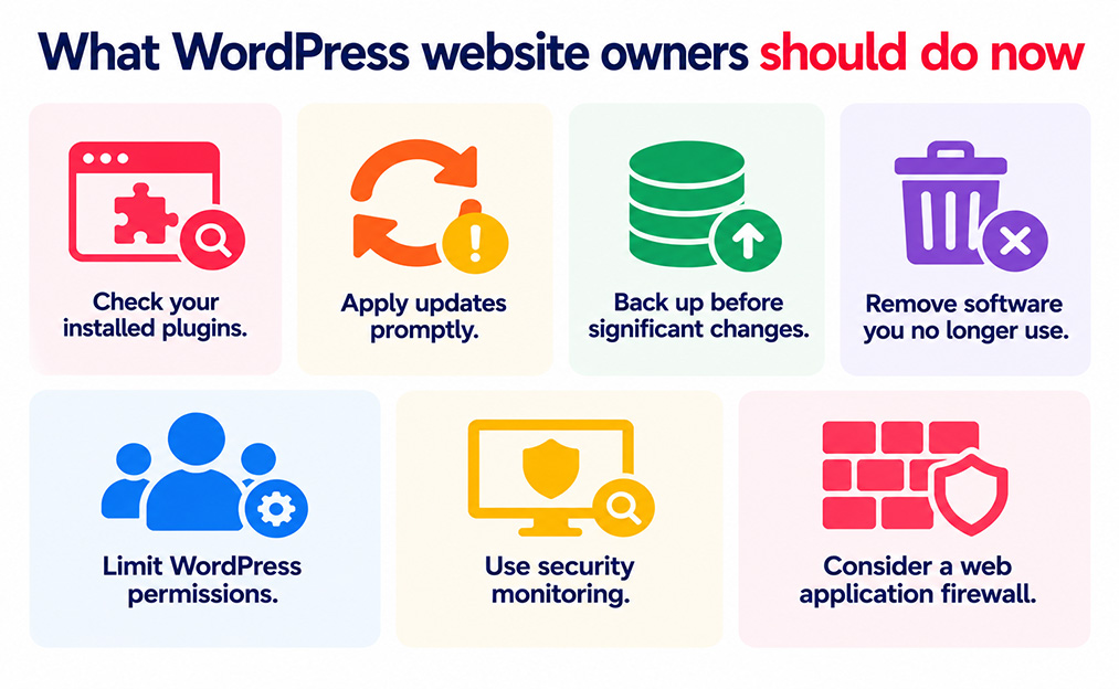 what wordpress website owners should do now