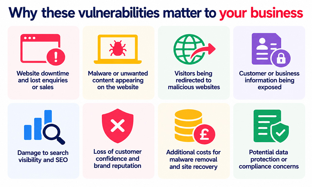 why these vulnerabilities matter to your business