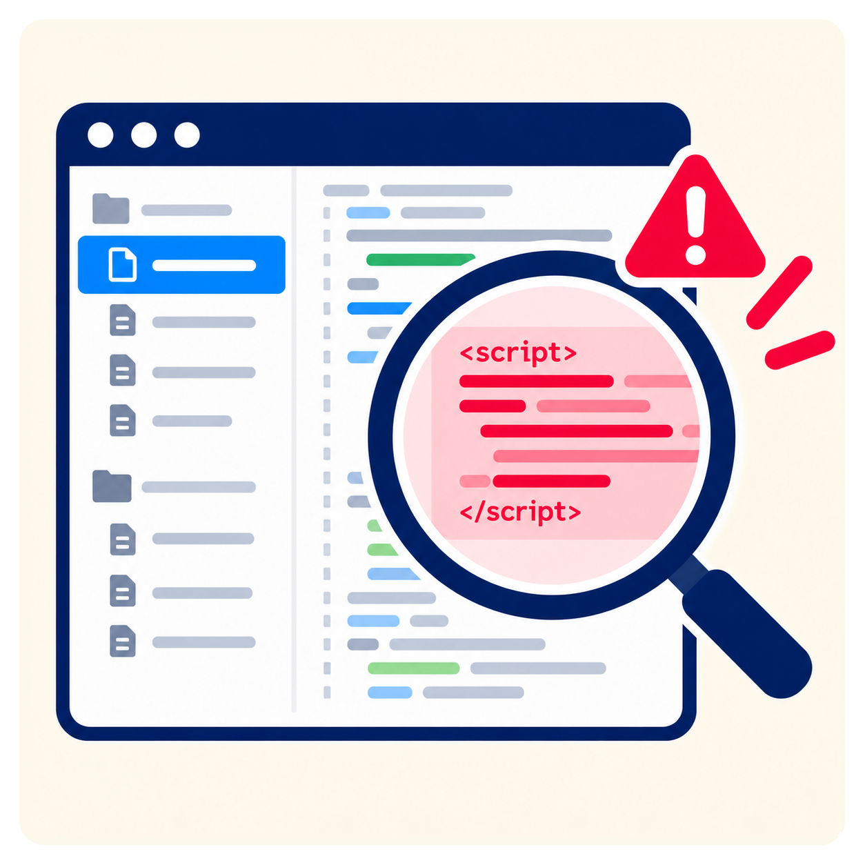 2. Suspicious JavaScript appears in your website files