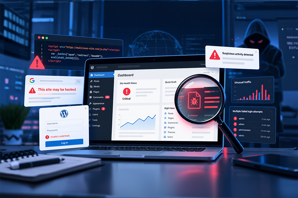 Has your WordPress website been hacked? 13 warning signs to look for