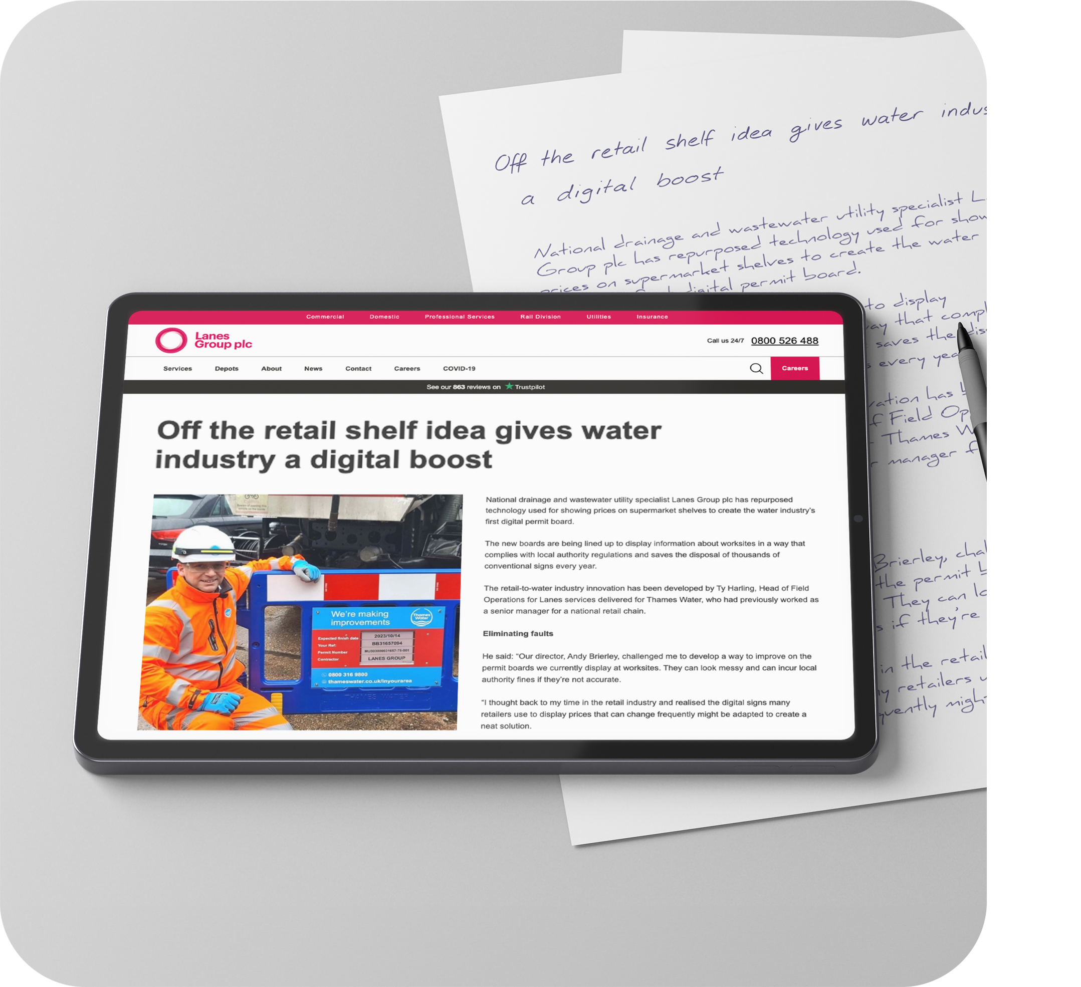 1-1 Hero Image – 5 columns